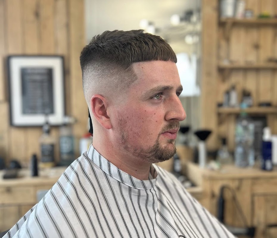 Haircut style at Vibe Barbershop